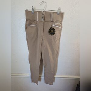 Couronne Equestrian Riding Breeches Mid Rise